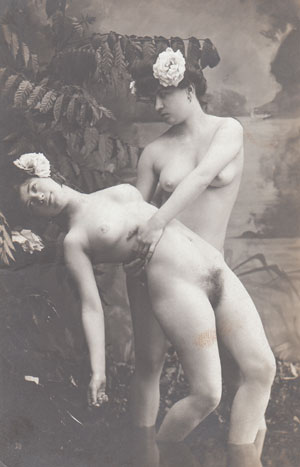 Erotische Pikanterien und Glamouraktfotografien
zwischen 1895 bis 1925